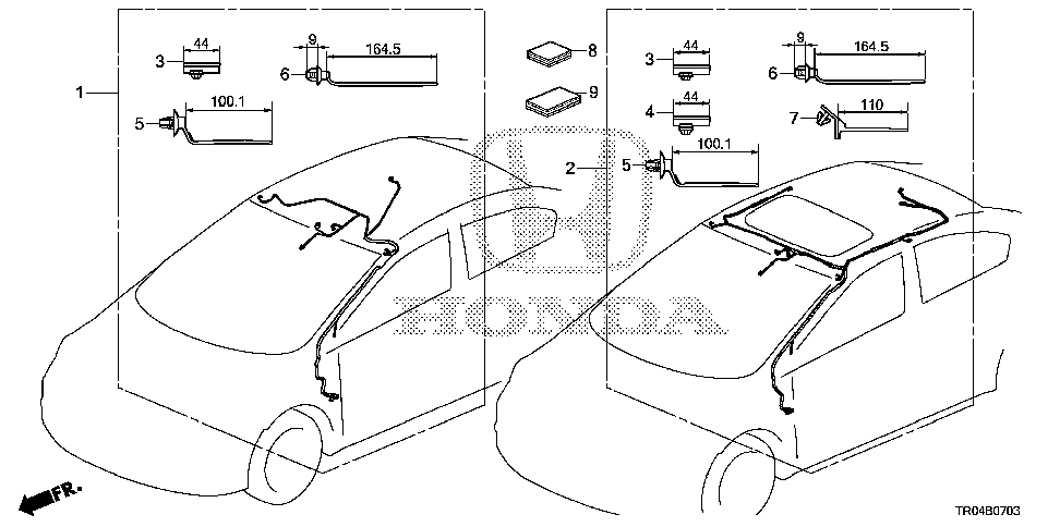 32156-TR0-A00 - WIRE, SUNROOF