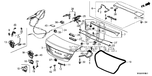 Honda Civic 2013 Parts Diagram - Honda Civic