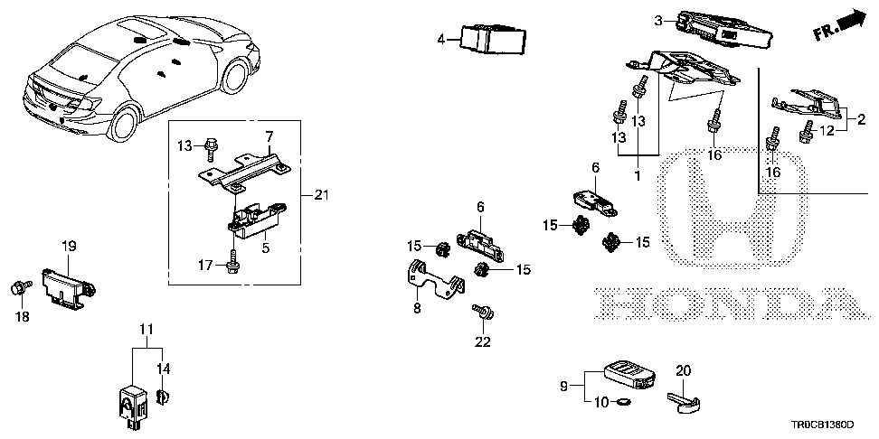 38329-TR0-A31 - CONTROL UNIT, SMART POWER