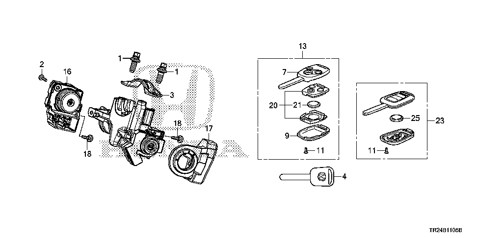 35130-TR0-A11 - SWITCH, STEERING