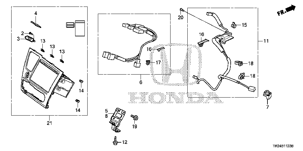 39100-TT1-A62 - AUDIO UNIT, DISPLAY (WITH MAP)(MITSUBISHI)