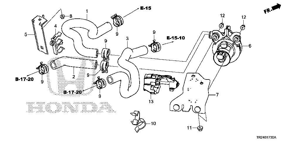 79962-TR2-A00 - STAY, WATER PUMP