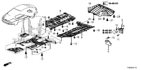 2013 civic GX 4 DOOR 5AT UNDER COVER diagram 2013 civic GX 4 DOOR 5AT UNDER COVER diagram