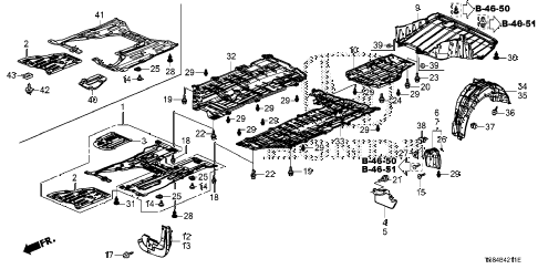 Honda Civic Body Parts Diagram