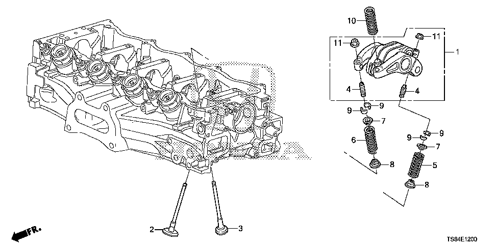 14761-RNA-A01 - SPRING, IN. VALVE (VIOLET) (NIPPON HATSUJO)