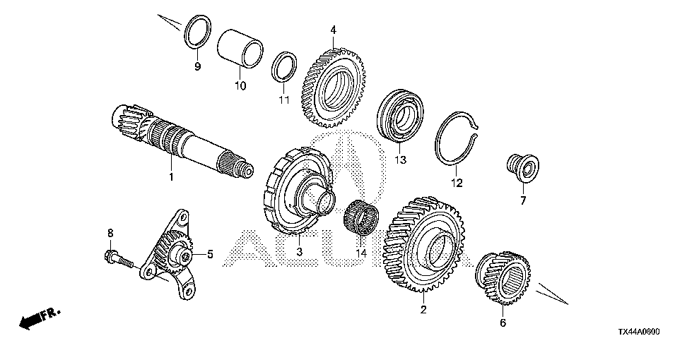 23221-RV2-010 - COUNTERSHAFT