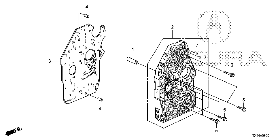 27112-RV2-A00 - PLATE, MAIN SEPARATING