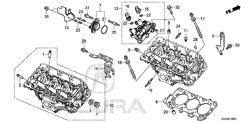 12293-5G0-A01 - HANGER, ENGINE