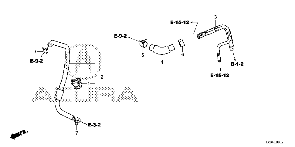 17131-RDF-A00 - TUBE, PCV