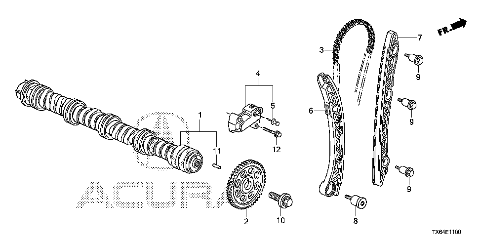 14520-RNA-A01 - ARM, CAM CHAIN TENSIONER