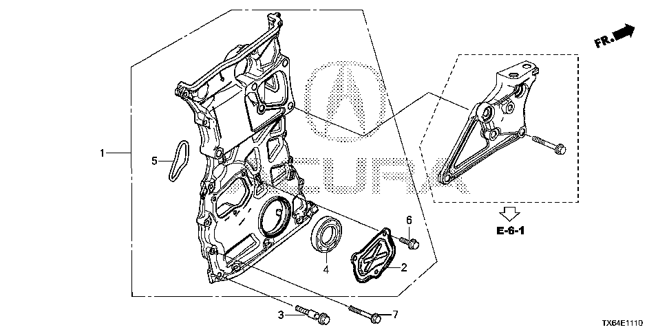 11410-REZ-A01 - CASE ASSY., CHAIN