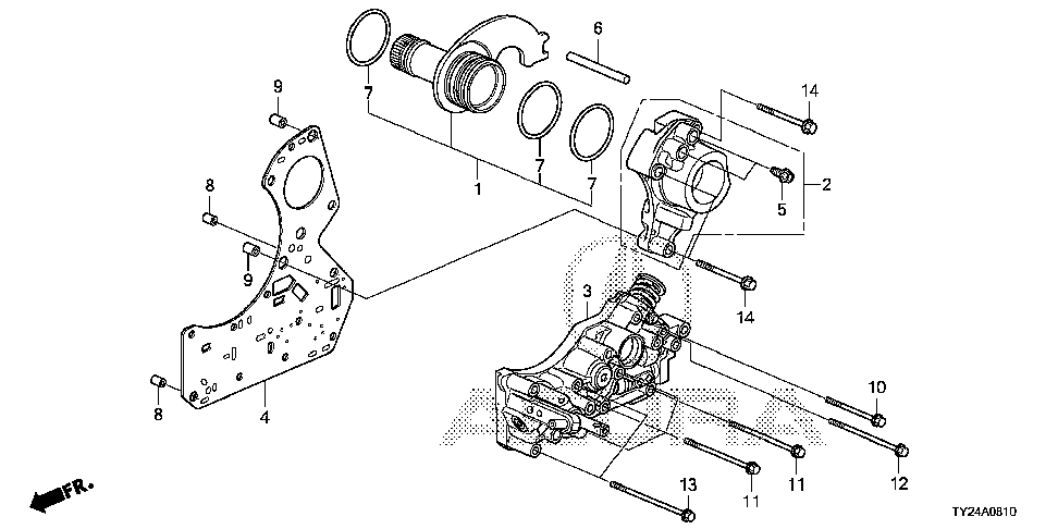 27200-5B7-010 - BODY ASSY., REGULATOR