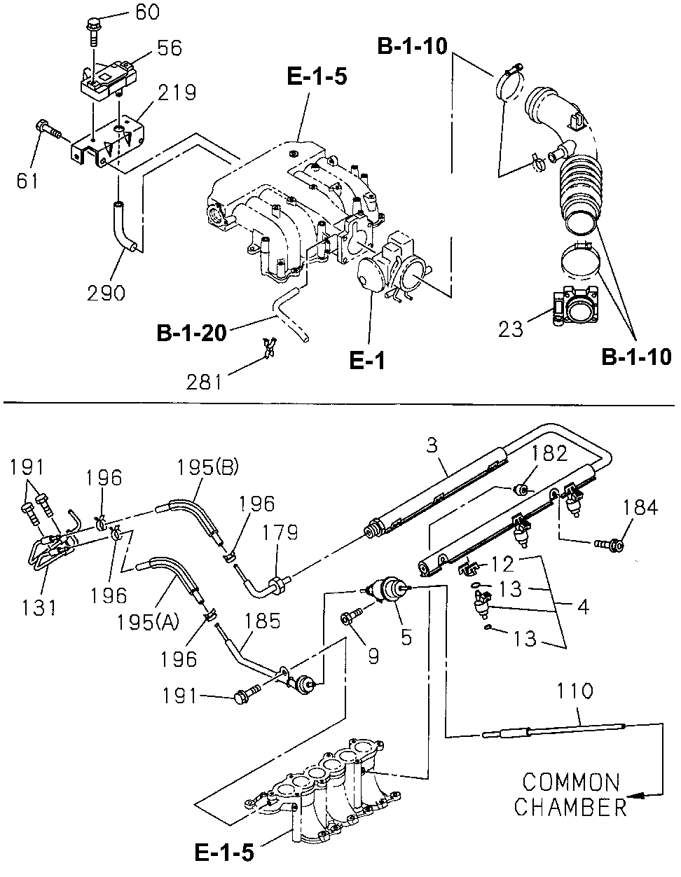 8-97117-232-0 - PIPE, FUEL (INJECTION)