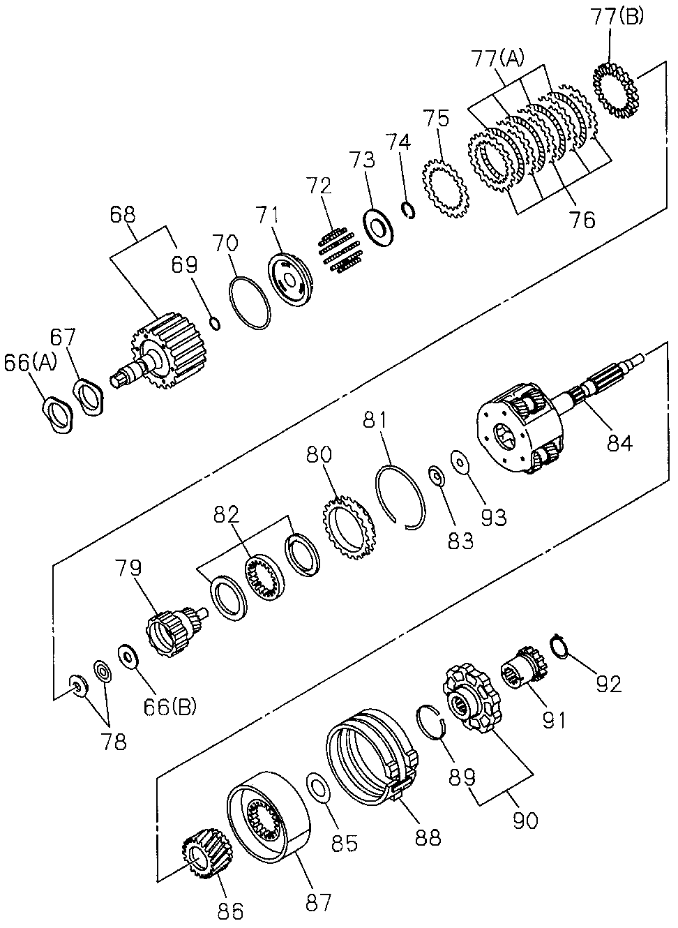 8-96017-348-0 - CARRIER ASSY., PLANETARY