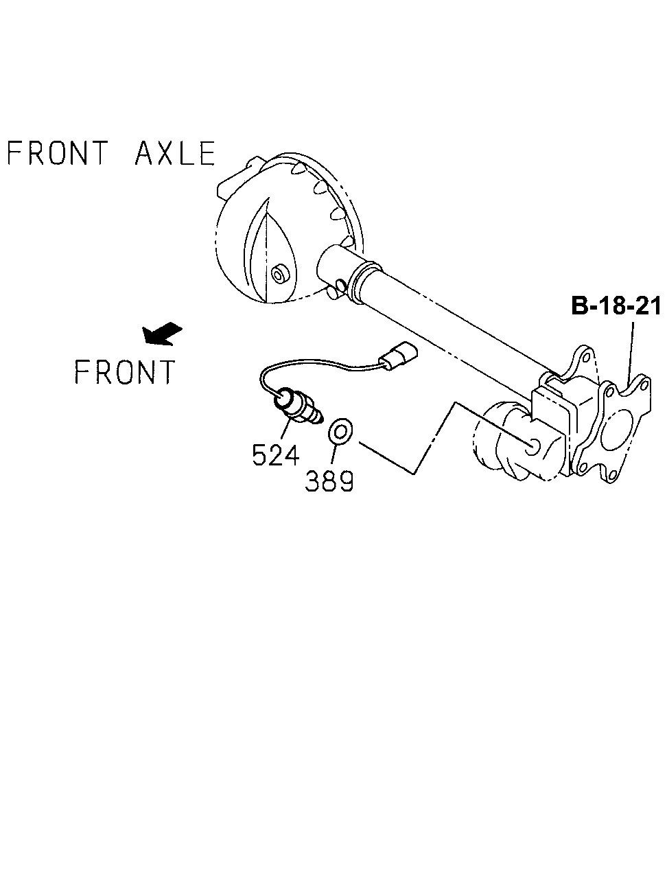 8-97101-956-2 - SWITCH, DIFFERENTIAL