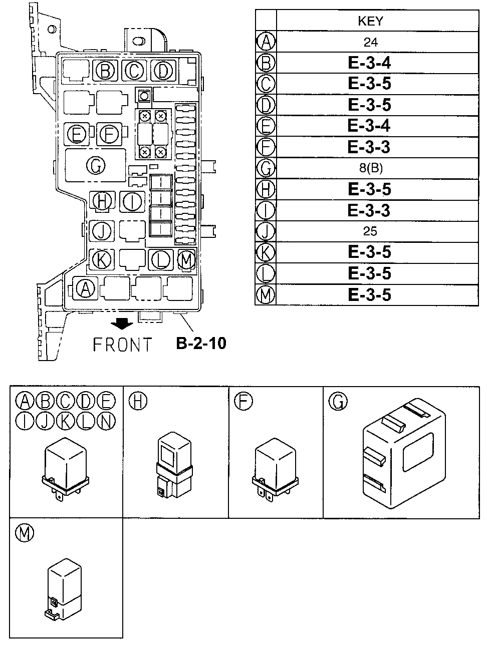 8-94377-631-0 - RELAY, WIPER