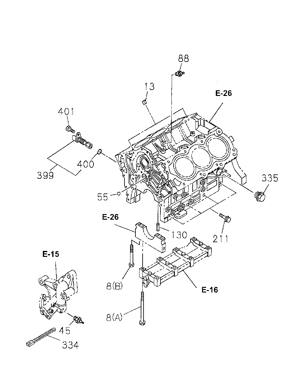 8-97136-125-1 - SENSOR, CRANKSHAFT POSITION