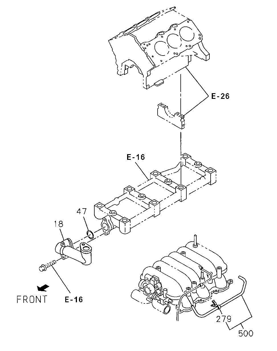 8-97182-893-0 - HOSE, VACUUM