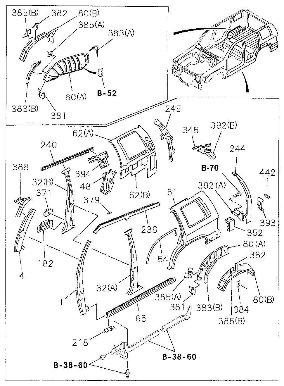 8-97113-107-0 - PANEL, R. BODY SIDE