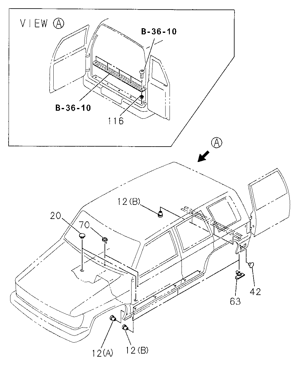 8-97167-296-0 - PLUG, METAL (OD=46.2)